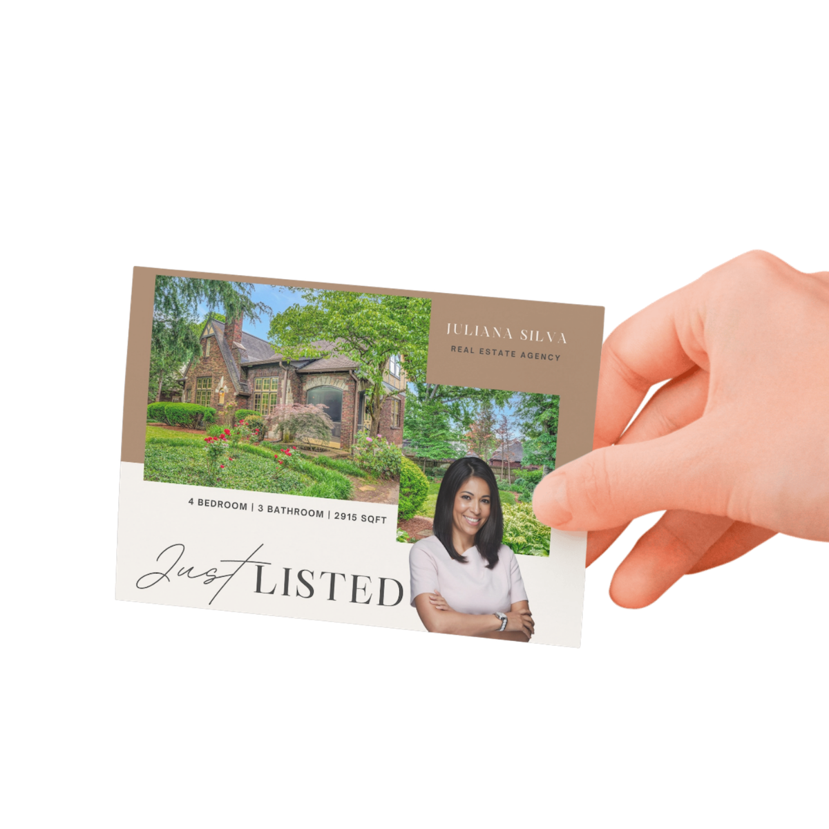 Just Listed / Just Sold Postcard
